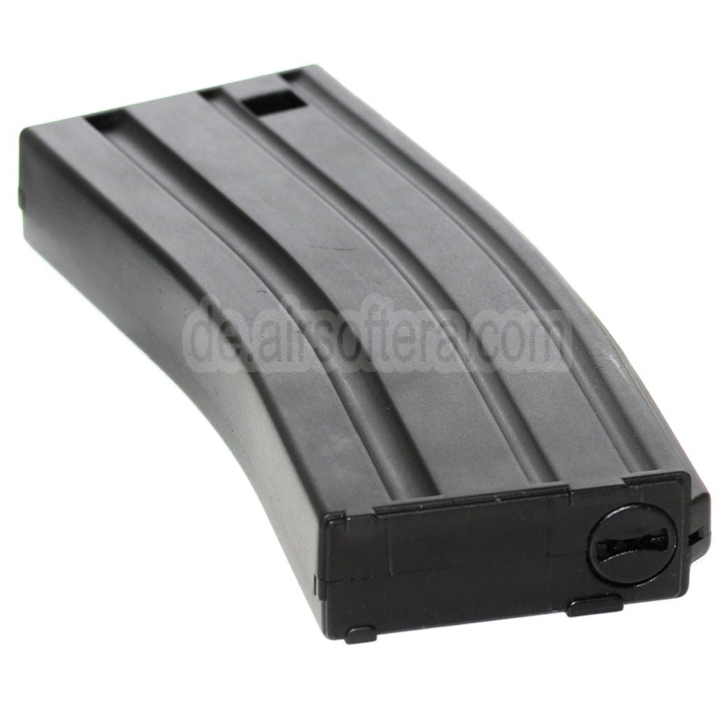 AirsoftEra 140rd Wirtschaftlich Plastik Mid-Cap Magazin Geeignet für M4 M16 Serie AEG Gewehre