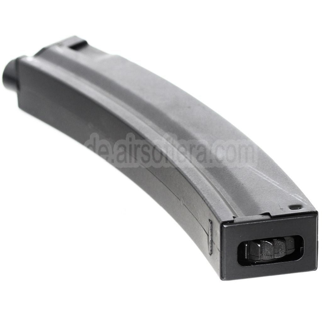 AirsoftEra 250rd Metall Hi-Cap Magazin Geeignet für Classic Army / CYMA / G&P / Golden Eagle / JG / SRC / Tokyo Marui MP5 Serie AEG Gewehre Schwarz