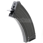 AirsoftEra 600rd Metall Hi-Cap Magazin Geeignet für AK Serie AEG Gewehre Schwarz