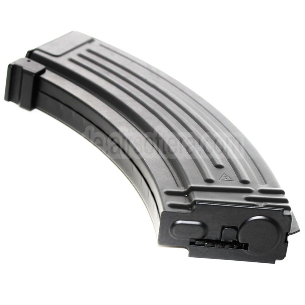 AirsoftEra 600rd Metall Hi-Cap Magazin Geeignet für AK Serie AEG Gewehre Schwarz