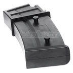 AirsoftEra 140rd Mid-Cap Magazin Geeignet für G36 Serie AEG Gewehre Schwarz