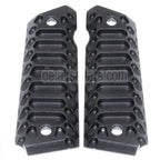 5KU CNC Cobra Stil Pistolen Griffabdeckung Geeignet für Tokyo Marui M1911 / M.E.U. / Army R27 R28 R29 Pistolen Airsoft
