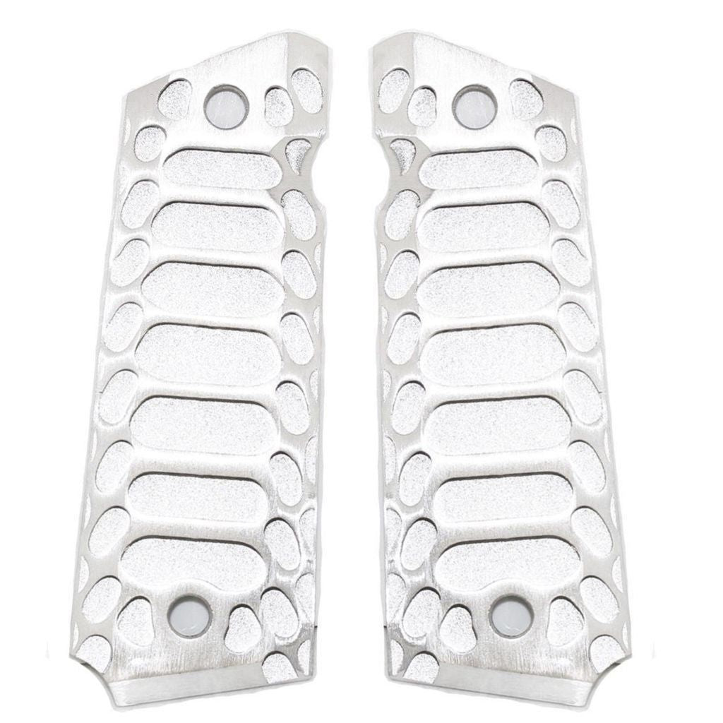 5KU CNC Cobra Stil Pistolen Griffabdeckung Geeignet für Tokyo Marui M1911 / M.E.U. / Army R27 R28 R29 Pistolen Airsoft