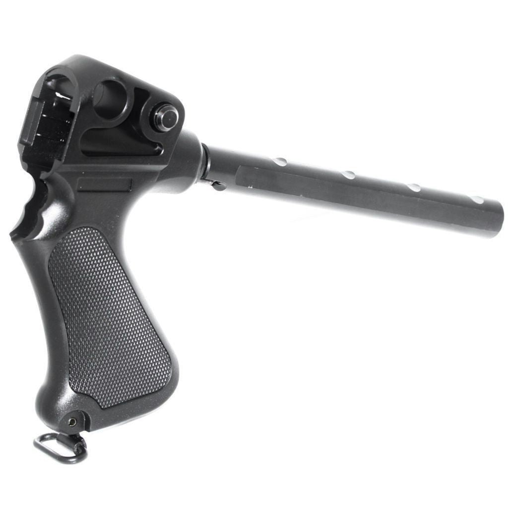 CYMA Einziehbarer Schaft mit Plastikgriff Geeignet für CYMA M870 Serie Schrotflinte Airsoft Schwarz