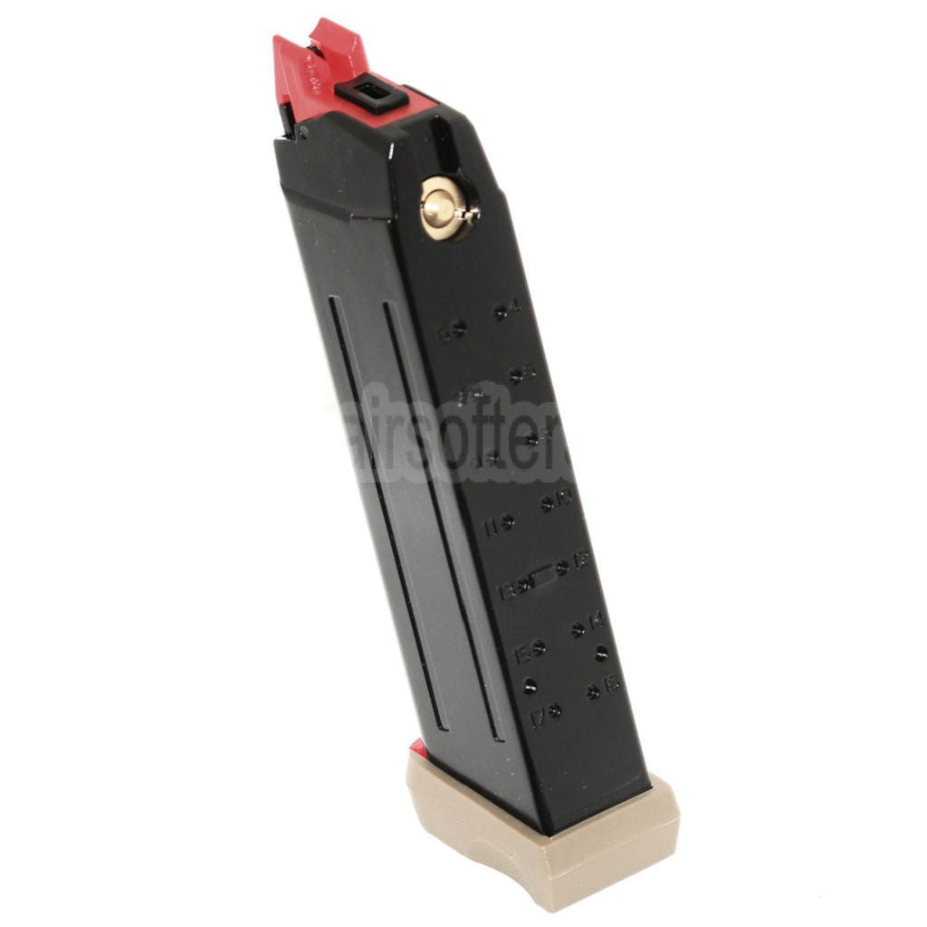 APS 18rd Co2 Magazin Geeignet für APS Steel SHARK .177 Cal 4.5mm STEEL BB GBB Pistolen Airgun