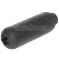 5KU 117mm Aluminium Poseidon Stil Micro Schalldämpfer Laufverlängerungsrohr Geeignet für -14mm CCW Gegen den Uhrzeigersinn Lauf Gewehre Airsoft Schwarz
