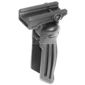 AirsoftEra Polymer Klappbarer taktischer RIS Vertikal Frontgriff Geeignet für 20mm Schienensystem Schwarz