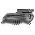 AirsoftEra Polymer Klappbarer taktischer RIS Vertikal Frontgriff Geeignet für 20mm Schienensystem Schwarz