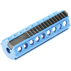 SHS CNC Aluminum 15 Stahl Zähnen Kolben  Geeignet für Systema PTW CTW DTW M4 Gewehre Airsoft