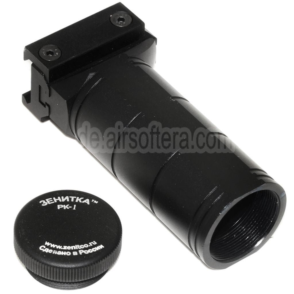 5KU CNC Aluminum PK-1 Vordergriff Geeignet für 20mm Picatinny Schiene AK Serie Gewehre Airsoft Schwarz