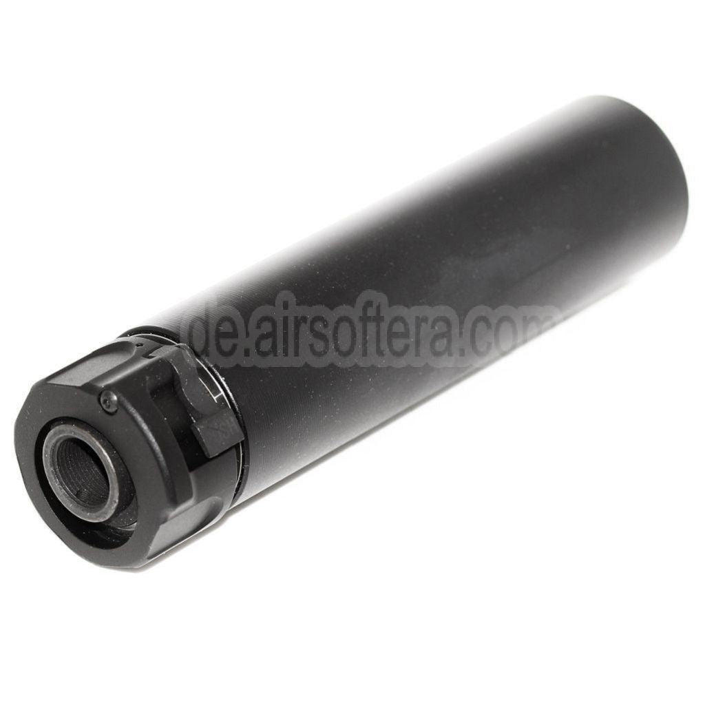 5KU 158mm SOCOM556 RC2 Schalldämpfer mit Mündungsfeuerdämpfer Geeignet für -14mm CCW gegen den Uhrzeigersinn Gewindelauf  Gewehre Airsoft