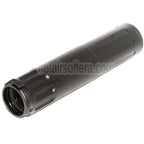 AirsoftEra 170mm Aluminium SR5 Stil Schnellverschluss QD Schalldämpfer Laufverlängerung Rohr Geeignet für AAC Mündungsfeuerdämpfer Gewehre Schwarz