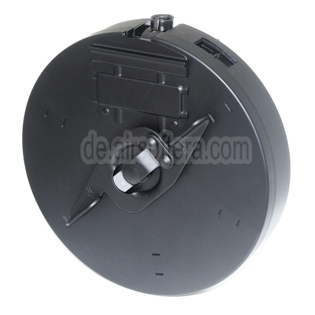 CYMA 450rd Hi-Cap Trommelmagazin Geeignet für CYMA Tokyo Marui King Arms Thompson M1A1 Serie SMG AEG Gewehre Airsoft Schwarz
