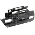 AirsoftEra 77mm M-LOK Handschutz Schienen System Geeignet für WELL Tokyo Marui MP5K AEG GBB SMG Gewehre Schwarz