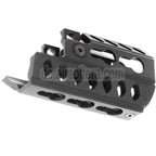 AirsoftEra 82mm Keymod Handschutz Schienen System Geeignet für WE MP5K AEG GBB SMG Gewehre Schwarz