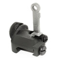 AirsoftEra KAC Stil 300M Metall Hochklappen Kimme Geeignet für MK18 MOD-1 M4 M16 AEG Gewehre Black/Silber