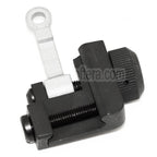 AirsoftEra KAC Stil 300M Metall Hochklappen Kimme Geeignet für MK18 MOD-1 M4 M16 AEG Gewehre Black/Silber