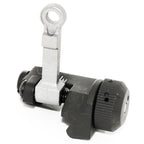 AirsoftEra KAC Stil 300M Metall Hochklappen Kimme Geeignet für MK18 MOD-1 M4 M16 AEG Gewehre Black/Silber
