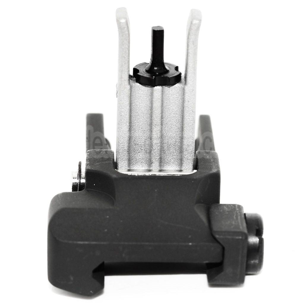 AirsoftEra KAC Stil 300M Metall Hochklappen Korn Geeignet für MK18 MOD-1 M4 M16 AEG Gewehre Black/Silber