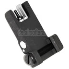 AirsoftEra KAC Stil 300M Metall Hochklappen Korn Geeignet für MK18 MOD-1 M4 M16 AEG Gewehre Black/Silber
