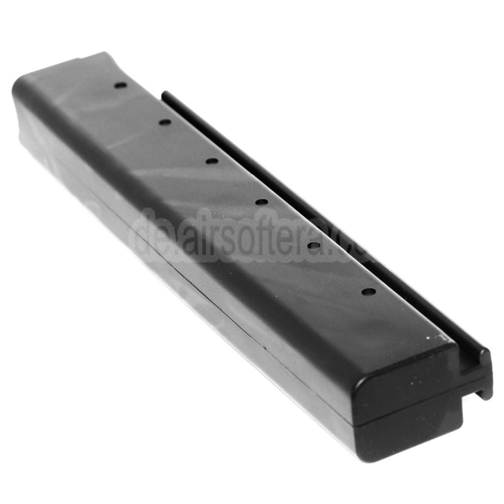 CYMA 60rds Plastik Mid-Cap Magazin Langer Typ Geeignet für King Arms Cybergun Tokyo Marui M1A1 Serie AEG Gewehre Airsoft Schwarz