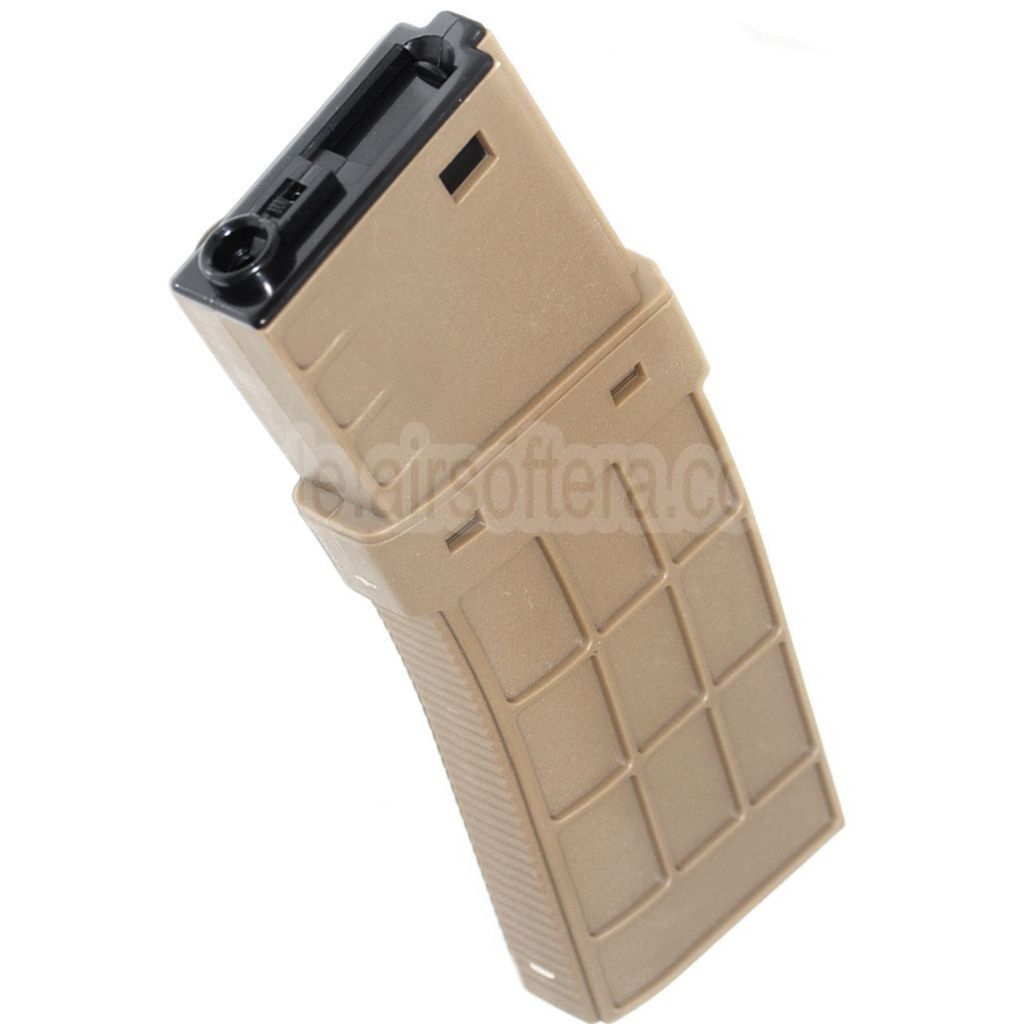 CYMA 450rd TD Waffle Hi-Cap Magazin Geeignet für M4 M16 Serie AEG Gewehre Airsoft