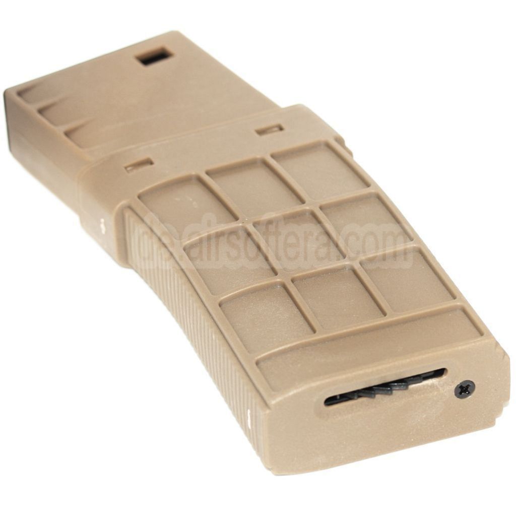 CYMA 450rd TD Waffle Hi-Cap Magazin Geeignet für M4 M16 Serie AEG Gewehre Airsoft