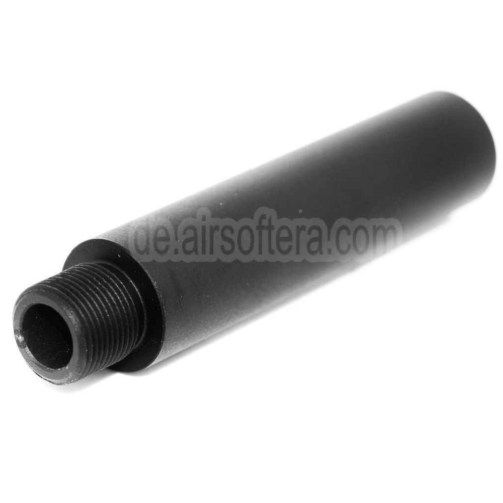 AirsoftEra 3/3.5 5/5.5 7/7.5 Zoll Aluminium Äußeres Lauf verlängerungsrohr -14mm CCW Gegen den Uhrzeigersinn AEG GBB Airsoft