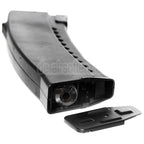 WELL 40rd Co2 Magazin Geeignet für Well/WE G74A AK74 Serie GBB Gewehre Airsoft Schwarz