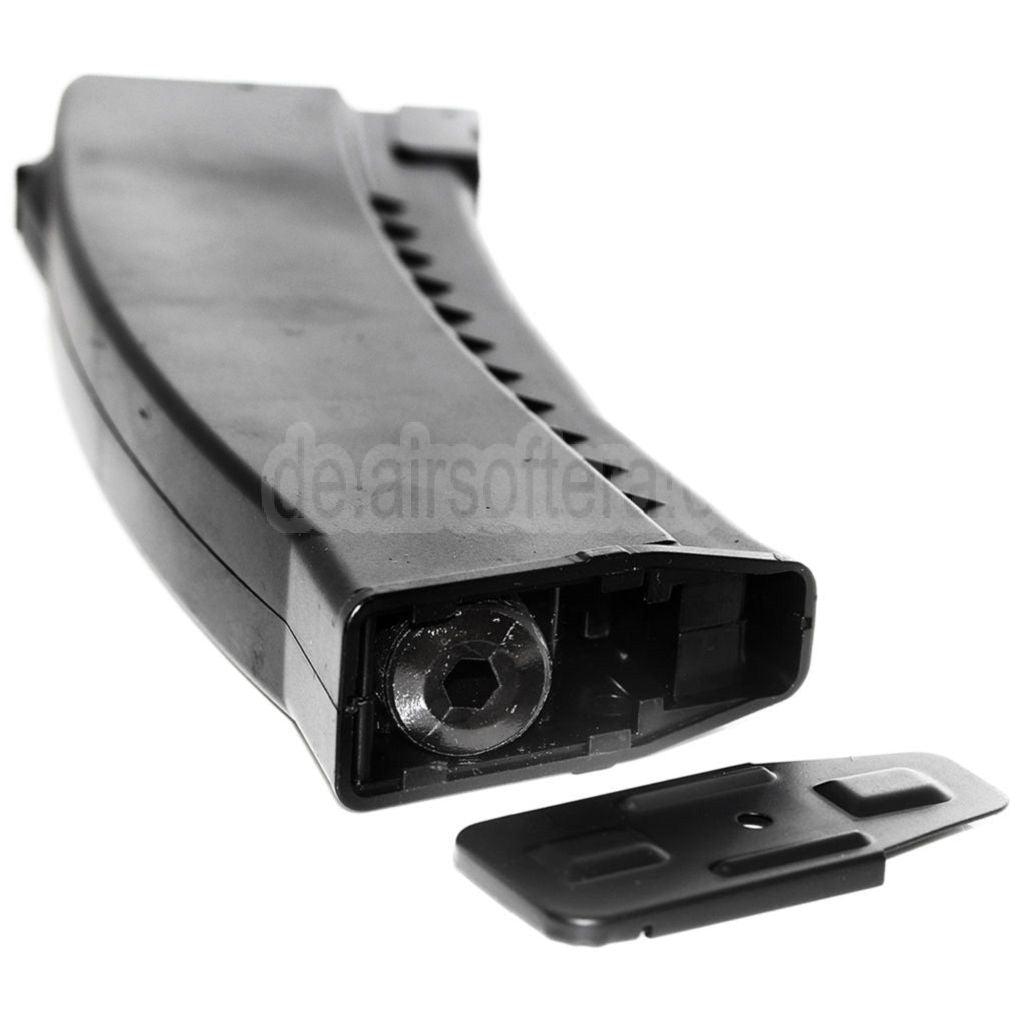 WELL 40rd Co2 Magazin Geeignet für Well/WE G74A AK74 Serie GBB Gewehre Airsoft Schwarz
