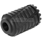 APS Type C Sound Blaster Amplifier Muzzle Mündungsfeuerdämpfer Geeignet für -14mm CCW Gegen den Uhrzeigersinn Lauf Gewehre Airsoft Schwarz