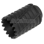 APS Type C Sound Blaster Amplifier Muzzle Mündungsfeuerdämpfer Geeignet für -14mm CCW Gegen den Uhrzeigersinn Lauf Gewehre Airsoft Schwarz