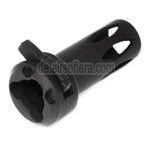 CYMA QD Mündungsfeuerdämpfer mit Muzzle Adapter Geeignet für CM041 CM049 MP5 AEG Gewehre Airsoft Schwarz