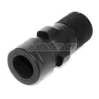 CYMA QD Mündungsfeuerdämpfer mit Muzzle Adapter Geeignet für CM041 CM049 MP5 AEG Gewehre Airsoft Schwarz