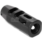 APS 62mm Evolution Tech Mündungsbremse Mündungsfeuerdämpfer 1.1 Geeignet für -14mm CCW Gegen den Uhrzeigersinn Lauf Gewehre Airsoft Schwarz