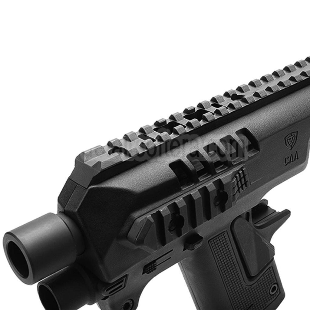 CAA Roni Pistolenkarabiner Conversion Kit Geeignet für KSC VFC Umarex Tokyo Marui G17 G18C G19 G23F Serie GBB Pistolen Airsoft