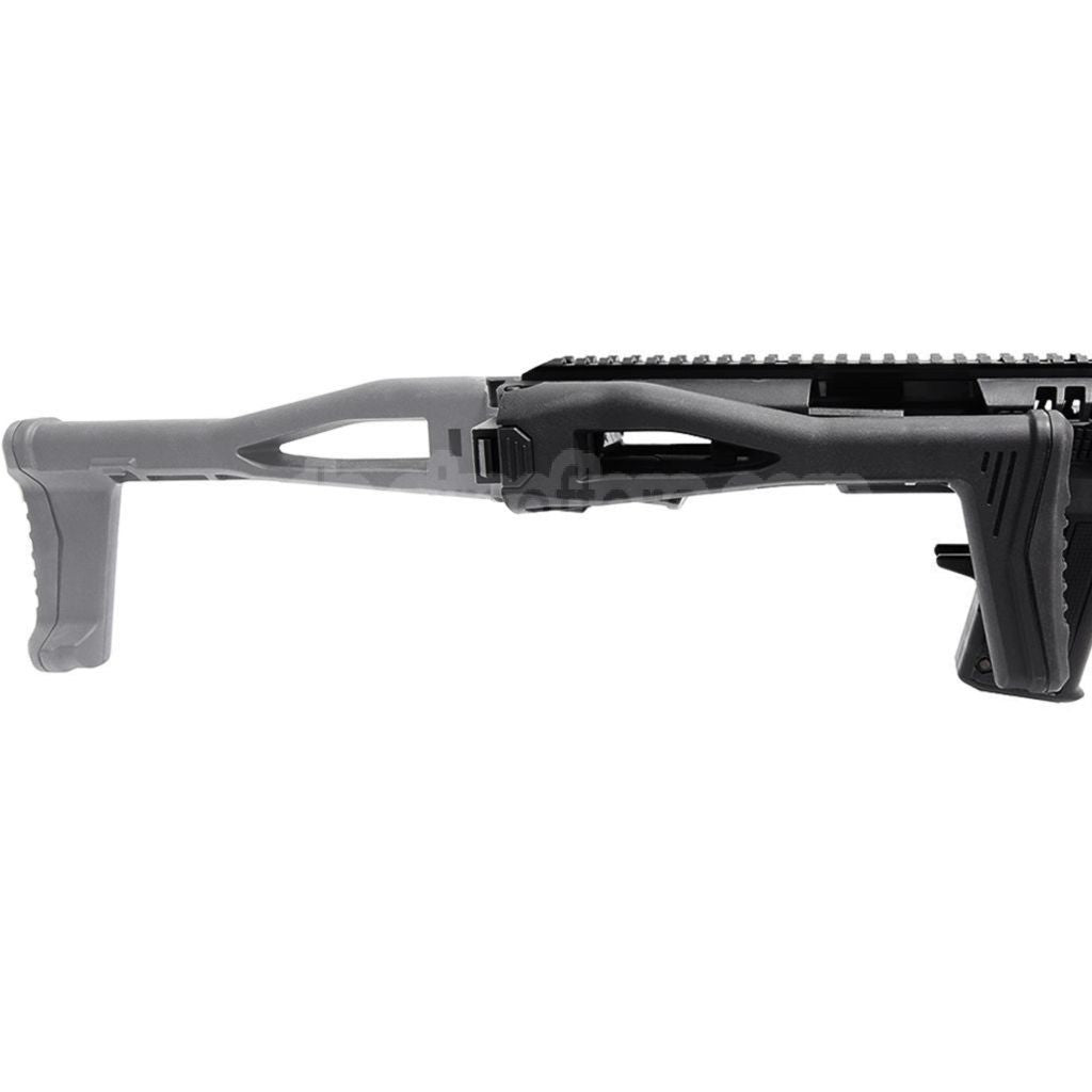 CAA Roni Pistolenkarabiner Conversion Kit Geeignet für KSC VFC Umarex Tokyo Marui G17 G18C G19 G23F Serie GBB Pistolen Airsoft