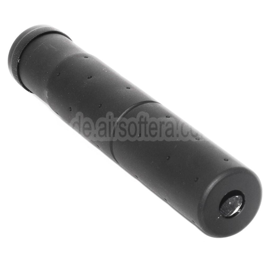 CYMA 188mm MK23 Stil Schalldämpfer Laufverlängerung Geeignet für -14mm CCW Gegen den Uhrzeigersinn Lauf Gewehre Airsoft Schwarz