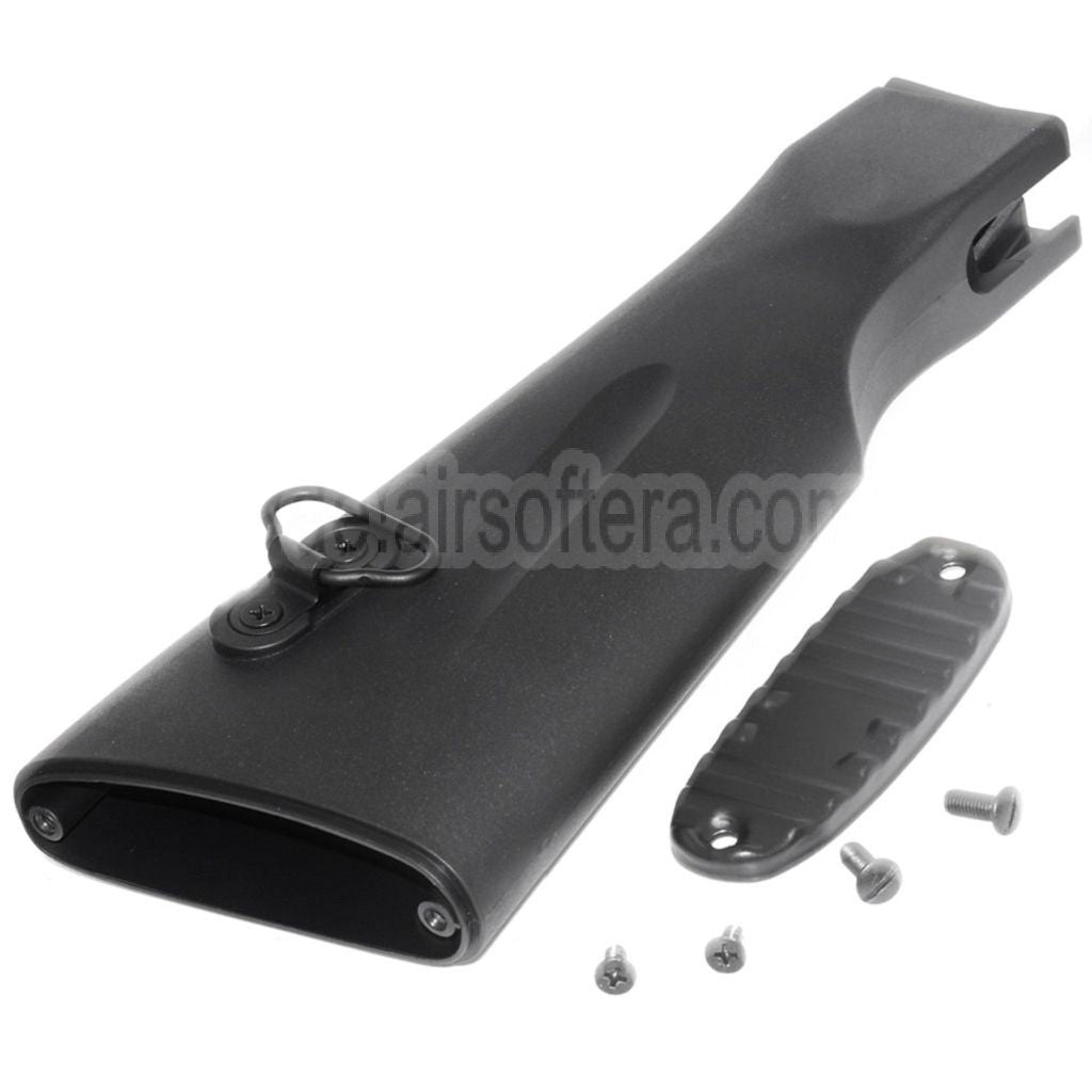 CYMA Leichtgewichtiger fester Gewehrschaft Geeignet für Tokyo Marui AK74 Serie AEG Gewehre Airsoft Schwarz