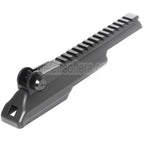 AirsoftEra Obere Empfängerabdeckung mit 20mm Taktikschienen Kimme Geeignet für CYMA Tokyo Marui AKS74U Serie AEG Gewehre Schwarz