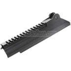 AirsoftEra Obere Empfängerabdeckung mit 20mm Taktikschienen Kimme Geeignet für CYMA Tokyo Marui AKS74U Serie AEG Gewehre Schwarz