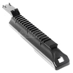 AirsoftEra 288mm Obere Empfängerabdeckung mit 20mm Taktikschienen Kimme Geeignet für CYMA Tokyo Marui AKS74U Serie AEG Gewehre Schwarz