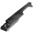 AirsoftEra Obere Empfängerabdeckung mit 20mm Taktischer Schiene Geeignet für CYMA Tokyo Marui AK Dragunov SVD AEG Gewehre Schwarz
