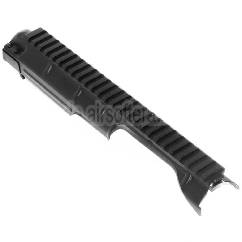AirsoftEra Obere Empfängerabdeckung mit 20mm Taktischer Schiene Geeignet für CYMA Tokyo Marui AK Dragunov SVD AEG Gewehre Schwarz