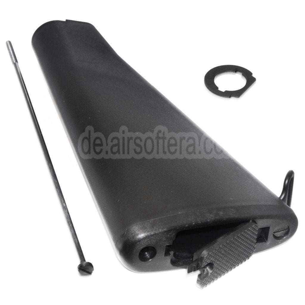 CYMA Großer Lagerraum Fester Gewehrschaft Geeignet für M4 M16 M16A1 M16A2 Serie AEG Gewehre Airsoft Schwarz