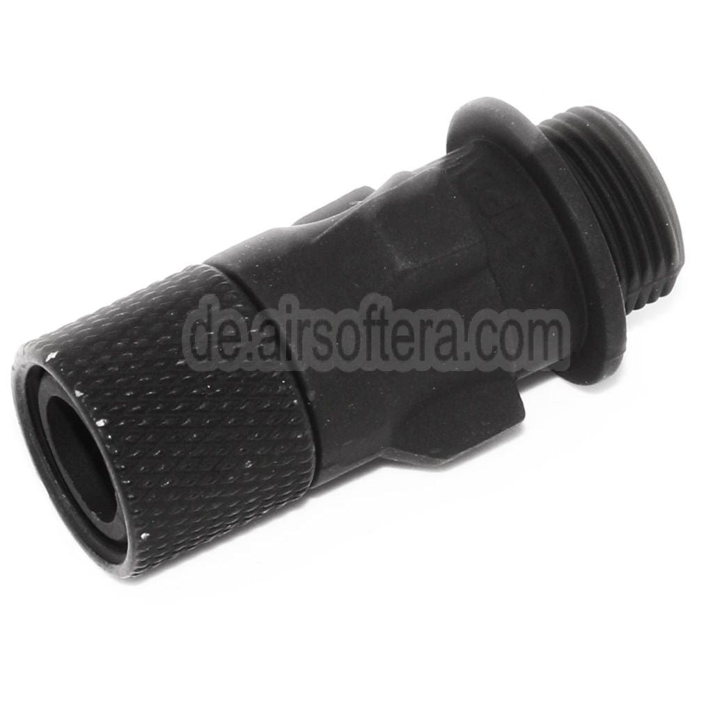 CYMA Metal Mündungsfeuerdämpfer Muzzle Adapter Geeignet für CYMA CM041 PDW MP5 AEG Gewehre Airsoft Schwarz