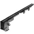 AirsoftEra 408mm Schwertfisch Umbau Schließsatz Obere Schiene Geeignet für MP5 Serie AEG Gewehre Schwarz