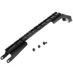 CYMA Obere Empfängerabdeckung mit 217mm taktischer oberen Schiene Zielfernrohrmontage Geeignet für CM039C CM048 CM050  Echo1 Golden Eagle Jing Gong JG Tokyo Marui AK Serie AEG Gewehre Airsoft Schwarz