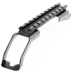 CYMA Obere Empfängerabdeckung mit 217mm taktischer oberen Schiene Zielfernrohrmontage Geeignet für CM039C CM048 CM050  Echo1 Golden Eagle Jing Gong JG Tokyo Marui AK Serie AEG Gewehre Airsoft Schwarz