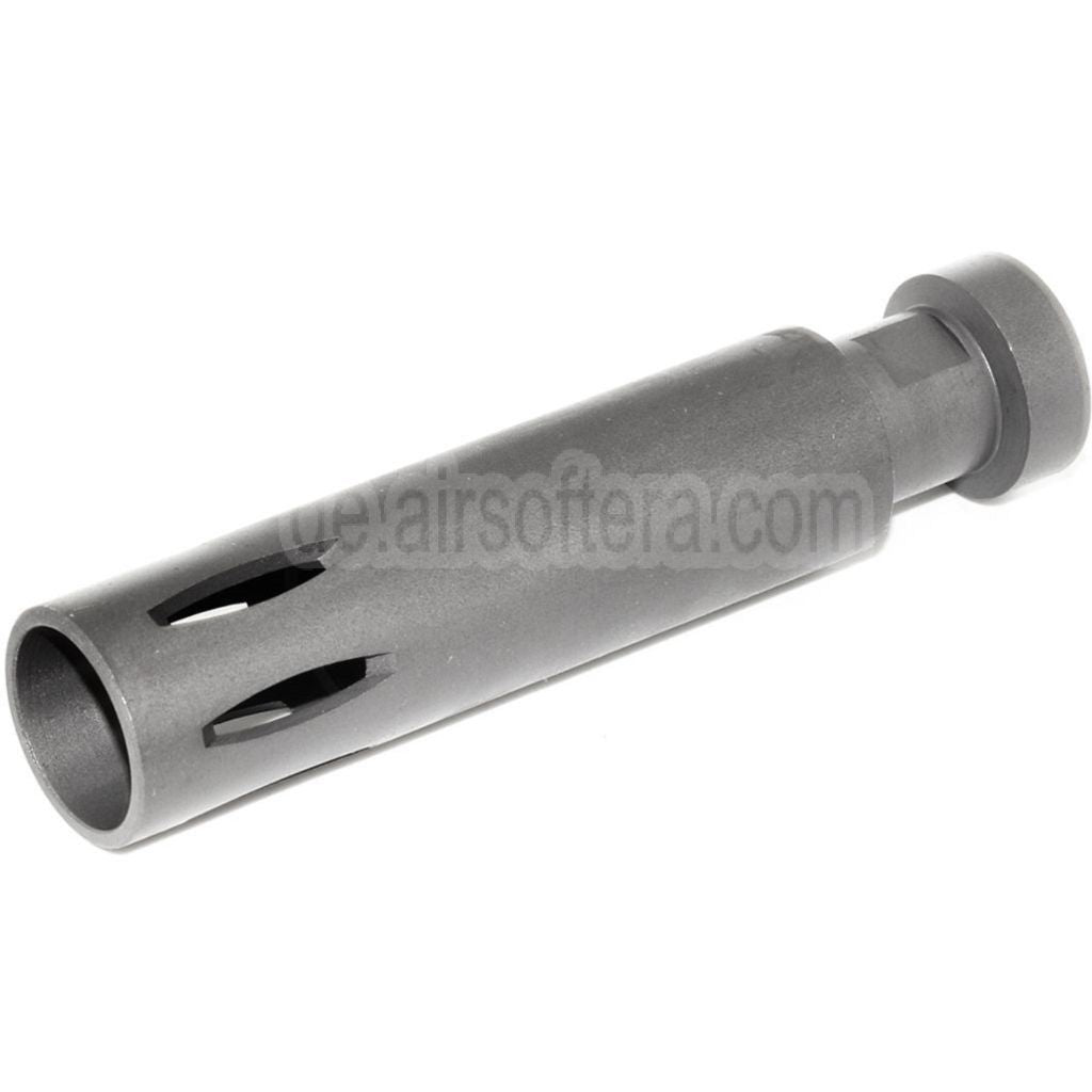 AirsoftEra 119mm XM177 E2 Mündungsbremse Mündungsfeuerdämpfer Geeignet für +14mm CW Rechtsgewinde Lauf Gewehre